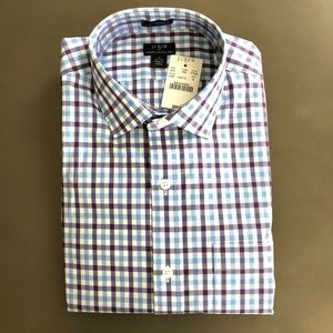 NWT J. Crew Stretch Wrinkle Free Dress Shirt Sz M
